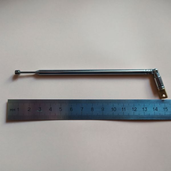 Антена металева телескопічна монтажна №1010