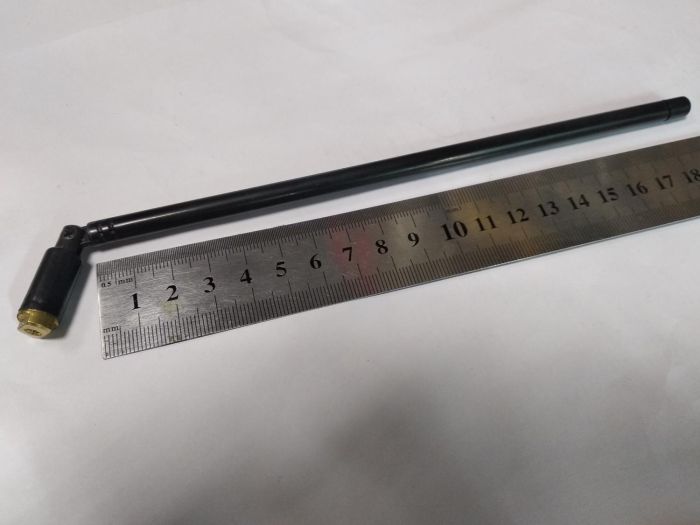 Антена металева телескопічна монтажна №1023