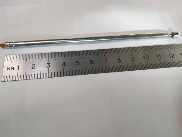 Антена металева телескопічна монтажна №115