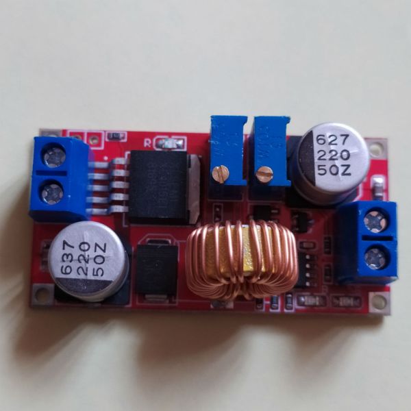 DC-DC знижувальний перетворювач з регулюванням напруги та струму CC/CV XL4015 5A