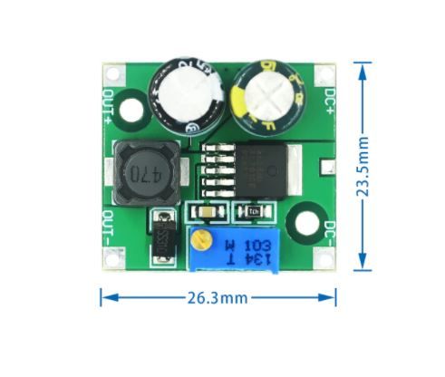Знижувальний перетворювач на XL7015 5-80V 0.8A