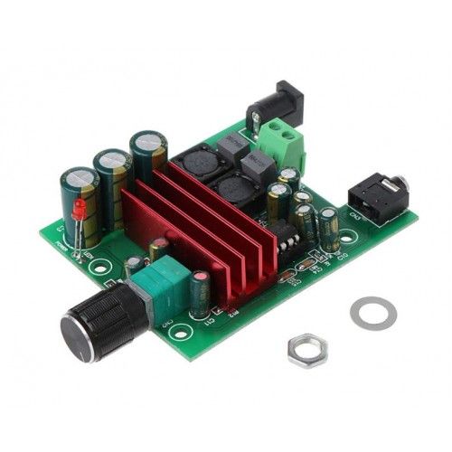 АУДІО ПІДСИЛЮВАЧ ДЛЯ САБВУФЕРА 100ВТ, TPA3116D2, ФІЛЬТР НЧ, D КЛАС