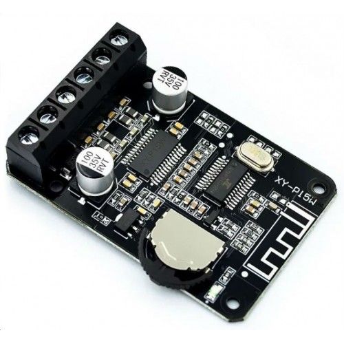 ЦИФРОВИЙ ПІДСИЛЮВАЧ ПОТУЖНОСТІ ЗВУКУ 15 ВТ, BLUETOOTH, XY-P15W