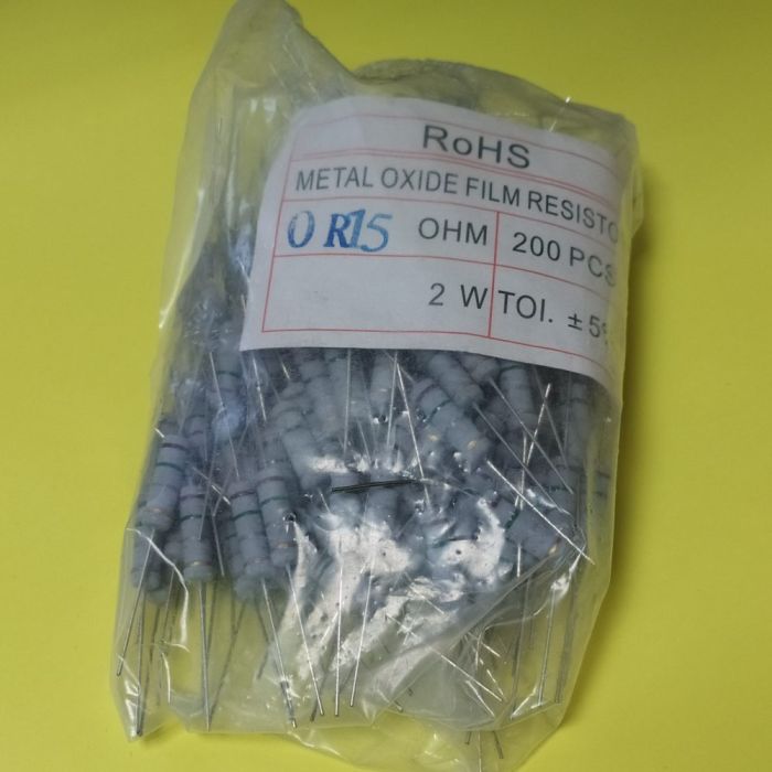 0,15ом MOF-2W 5% металооксидний резистор