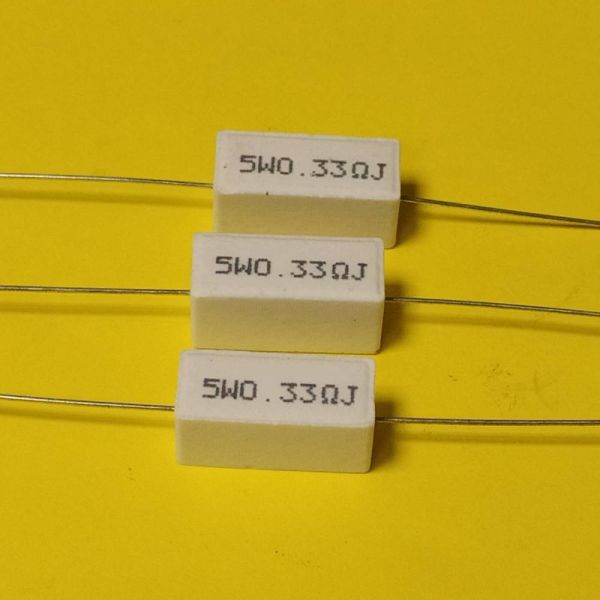 CRL-5W 0,33 ом 5% цементний резистор AXIAL виведення