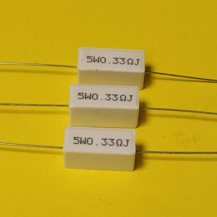 CRL-5W 0,33 ом 5% цементний резистор AXIAL виведення