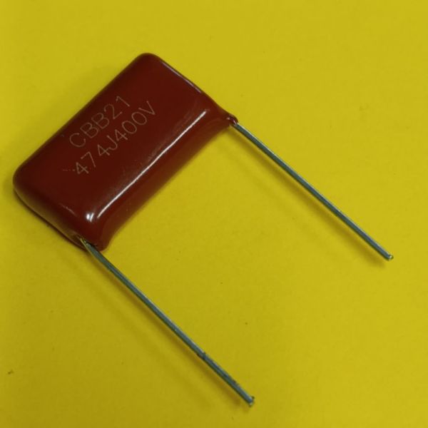 0,47мкф 400в 10% (22,5*15*8) pitch:20 CBB21 плівковий конденсатор WEIDY