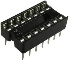 DS1009-14 (SCS-14) DIP крок 2.54мм вузька панелька 14 контактів CONNFLY