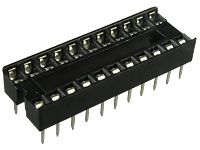 DS1009-22 (SCS-22) DIP крок 2.54мм вузька панелька 22 контакту CONNFLY