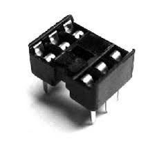 DS1009-06 (SCS-06) DIP крок 2.54мм вузька панелька 6 контактів CONNFLY