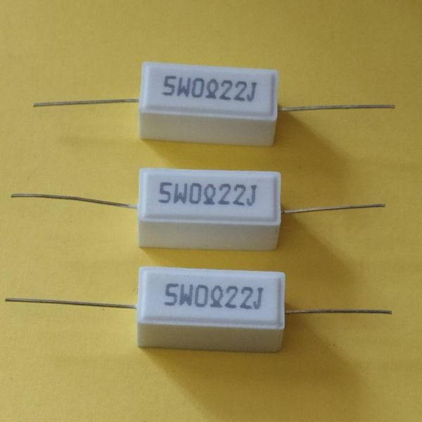 CRL-5W 0,22 ом 5% цементний резистор AXIAL виведення