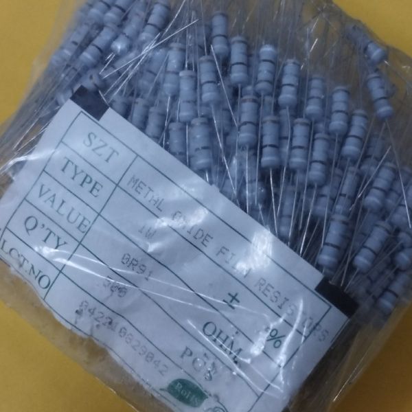 0,91ом MOF-1W 5% металооксидний резистор