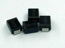 SS 36 (SK36) (3A,60В) корп.SMC діод шотки SMD (стрічка) YANGJIE