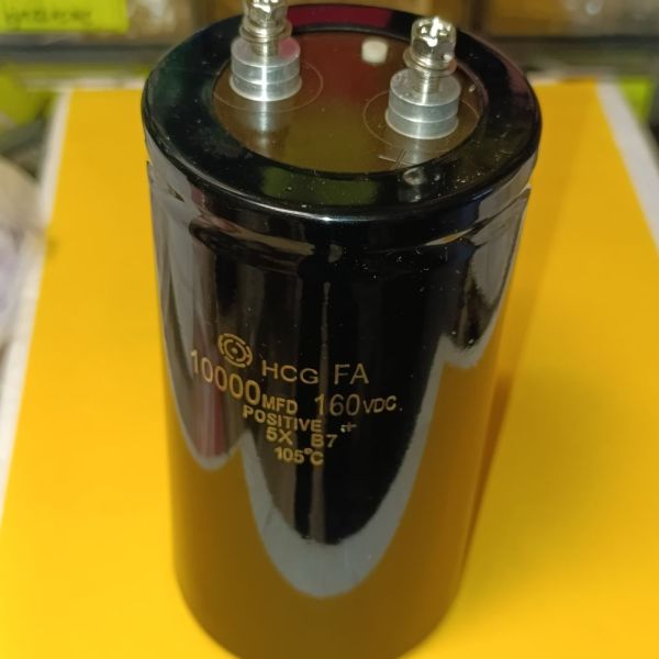 10000мкф 160в 105°C електроліт болтові HCG FA 75*145