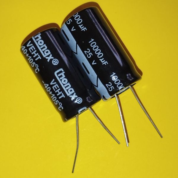 10000mkF 25V 105°C електроліт 18*35 Chongx