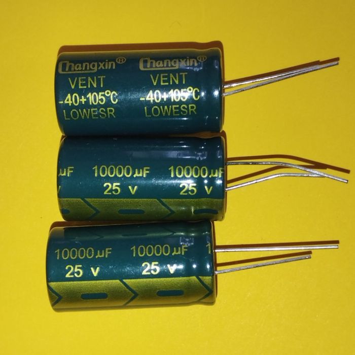 10000mkF 25V 105°C электролит 18*35 Chongxin