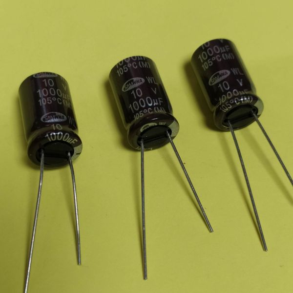 1000mkf 10v низький імпеданс WL