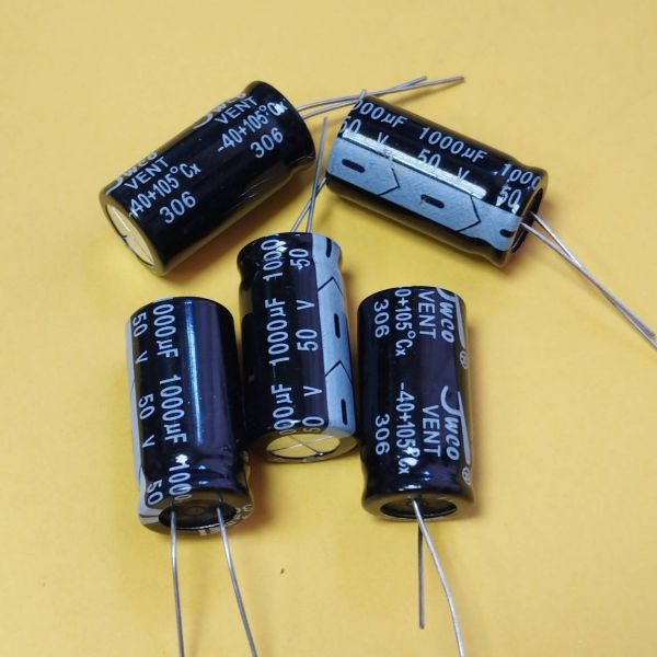 1000mkF 50V 105°C електроліт jwco went 13*25мм