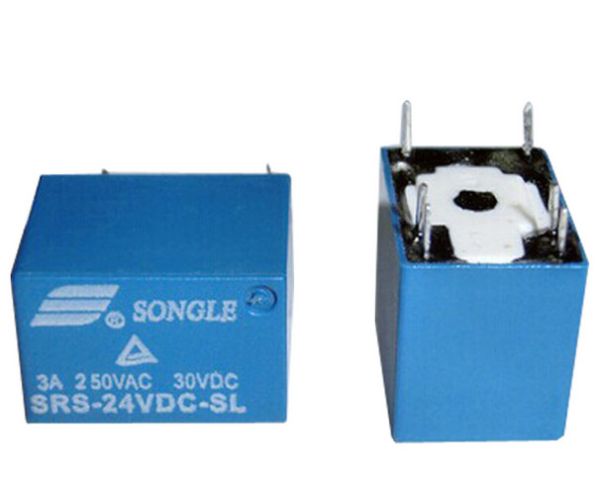 SRS-(4100)-24VDС-1А-конт.1С реле Songle