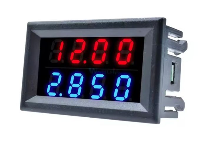 Цифровой вольтметр-амперметр DC 0-200В 10А