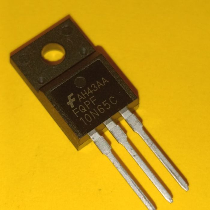 10N65F(C), транзистор польовий mosfet n-канальний 650В 10А TO-220F