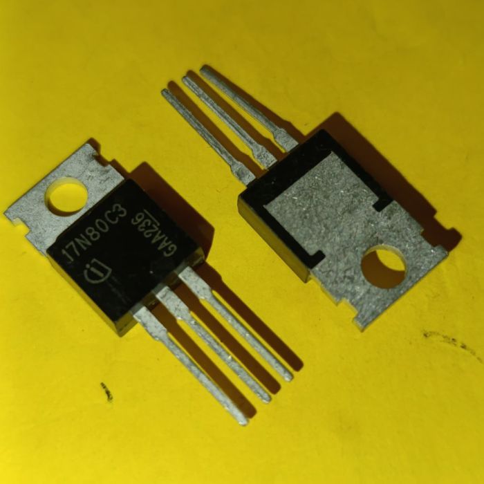 P17N80C3XKSA1, транзистор, N-канал 800В 17А 0.29Ом TO-220AB