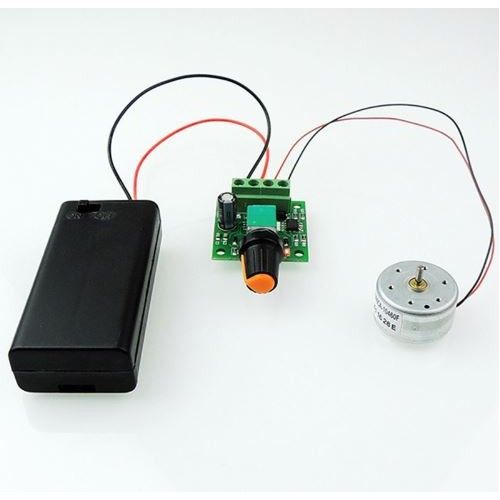 РЕГУЛЯТОР СКОРОСТИ ДВИГАТЕЛЯ ШИМ 1803BK 1.8V-15VDC 30ВТ