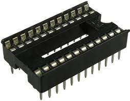 KLS1-216B-24-1 (ICSS-24) DIP крок 1.778мм (d=10.16mm) панелька 24 контакту KLS