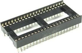 KLS1-216B-42-2 (ICSS-42) DIP крок 1.778мм (d=15.24mm) панелька 42 контакту KLS