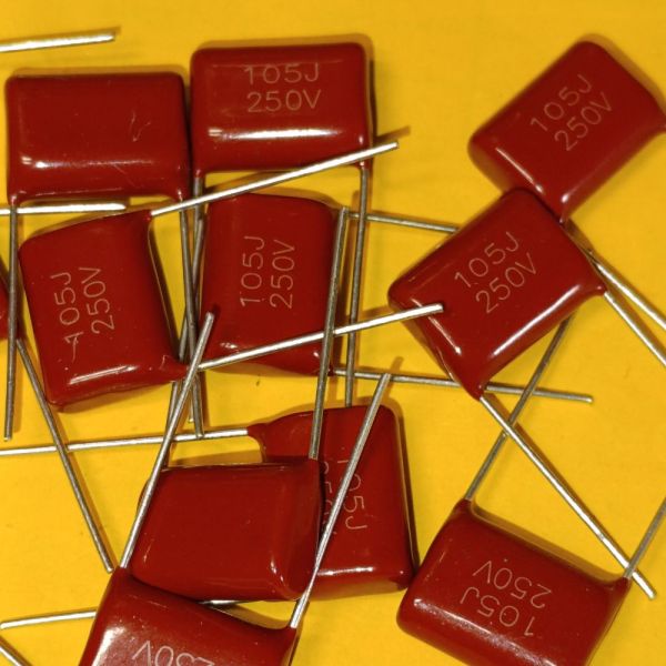 1мкф 250в 10% (16*6*12) pitch:15 CL21 плівковий конденсатор