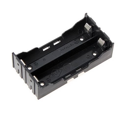 ТРИМАЧ ДЛЯ АКУМУЛЯТОРА HOLDER 2*18650 КЛЕМИ З КОНТАКТАМИ ДЛЯ ВСТАНОВЛЕННЯ НА ПЛАТУ