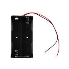Держатель для аккумулятора 2 x 18650 с проводами