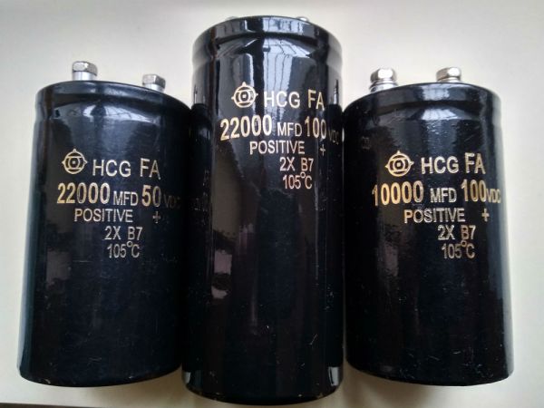 22000mkf 100v БОЛТОВІ HCG FA 51*100