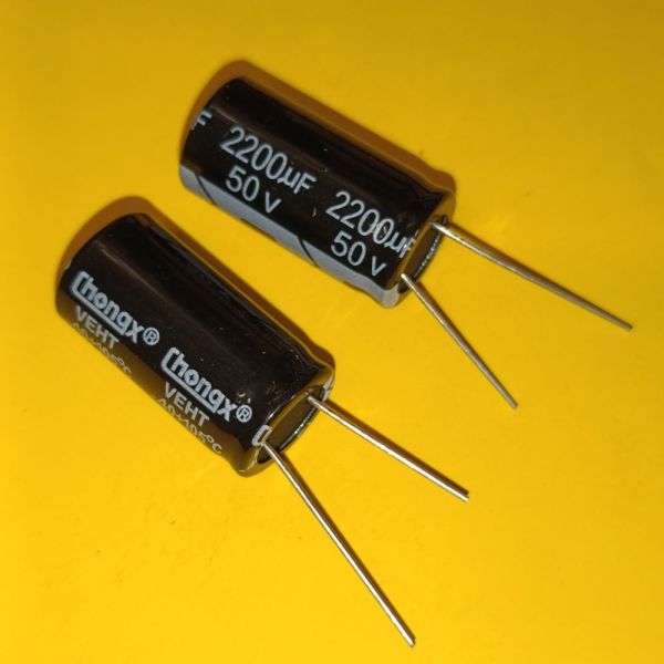 2200мкф 50в 105°C електроліт 16*30 chongx