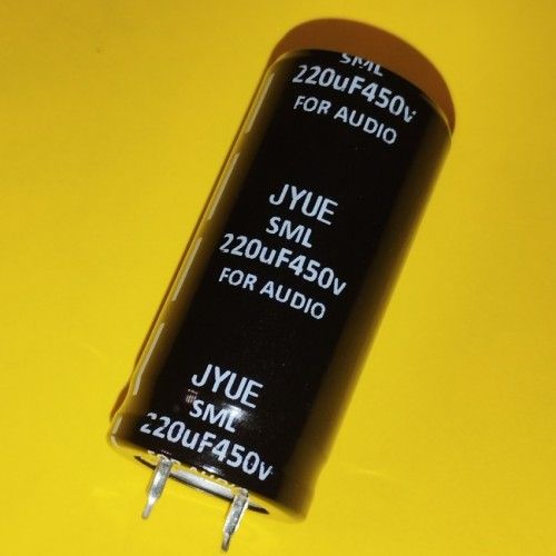 220мкф 450в 105°C електроліт JYUL CD-293 22*45