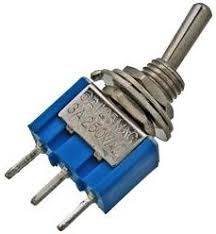 MTS-103 ON-OFF-ON (3pin) 6A 125VAC тумблер Daier