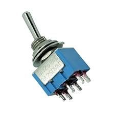 MTS-202 ON-ON (6pin) 6A 125VAC тумблер Daier