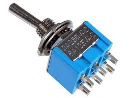 MTS-203 ON-OFF-ON (6pin) 6A 125VAC тумблер Daier