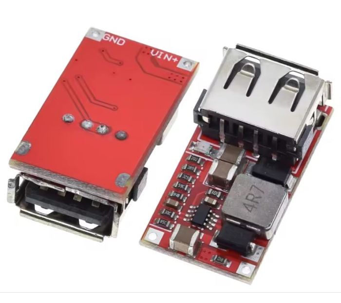 Знижуючий перетворювач dc-dc 12-24В 5В 3A з USB виходом