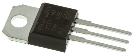 BTA12-600C, симистор 12А 600В 25мА TO-220AB