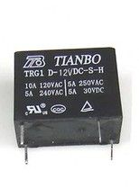 TRG1-12VDC-10А-конт.1А реле Tianbo
