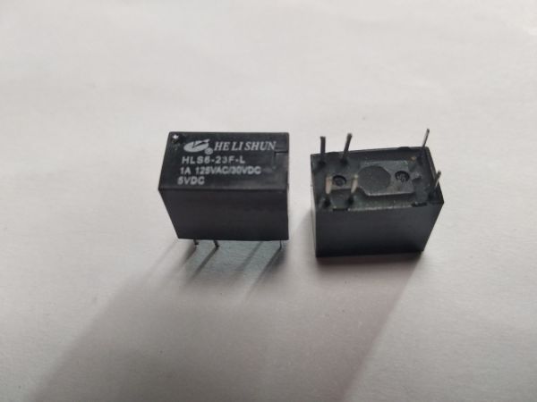 HLS6-23F-5VDC-1A-конт.1З реле Helishun