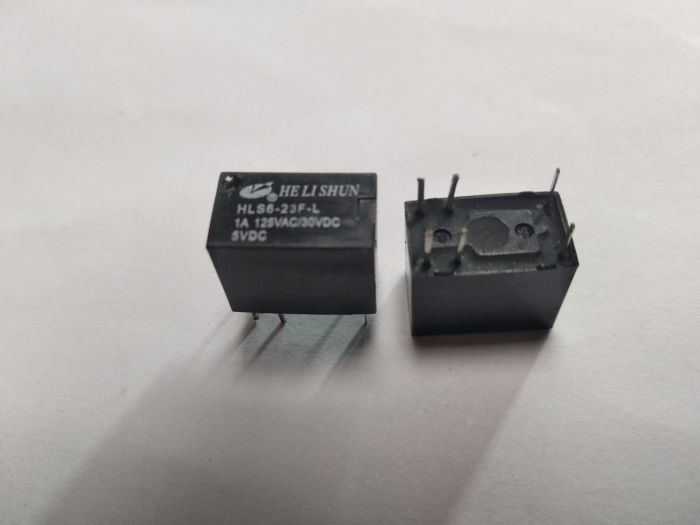 HLS6-23F-5VDC-1A-конт.1З реле Helishun