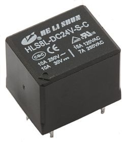 HLS-T73(HLS8L)-24VDC-15A-конт.1З реле Helishun