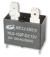HLS-102F-24VDC-20A-конт.1А реле Helishun
