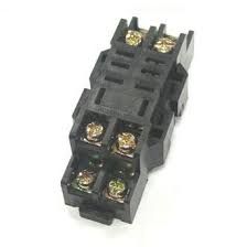 PTF08A-01 (для реле HLS-13F-1) колодка Helishun