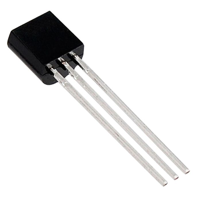 2SA1015 TO-92 Транзистор біполярний PNP, 50В, 0.15А