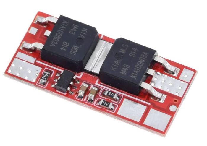 Контролер заряду-розряду 2-х Li-Ion 18650 25A QS-B402ANL-25A