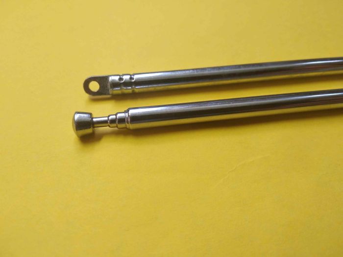 Антена металева телескопічна монтажна №30-1089