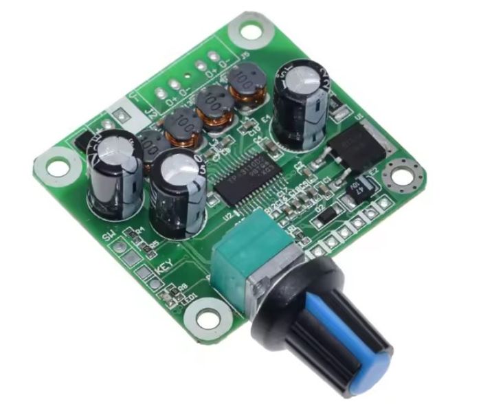 ЦИФРОВИЙ СТЕРЕО АУДІО ПІДСИЛЮВАЧ ПОТУЖНОСТІ 2*15ВТ TPA3110 8-26V 4-8OM